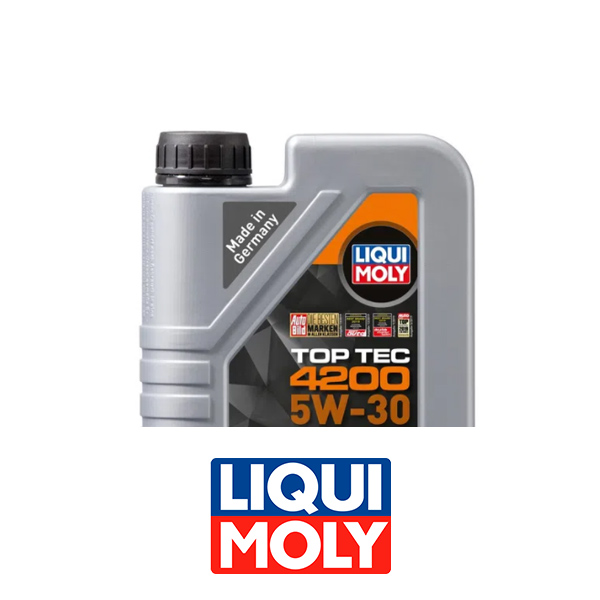 Aceite sintético para motor de la marca Liqui Moly, con tecnología 4200  5W-30